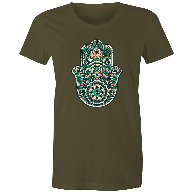 Women's Masala Hasama Hand T-shirt