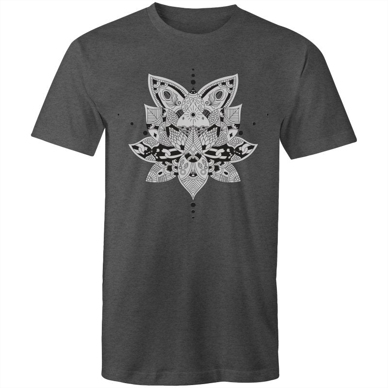 Men's Lotus Mandala Yoga T-shirt