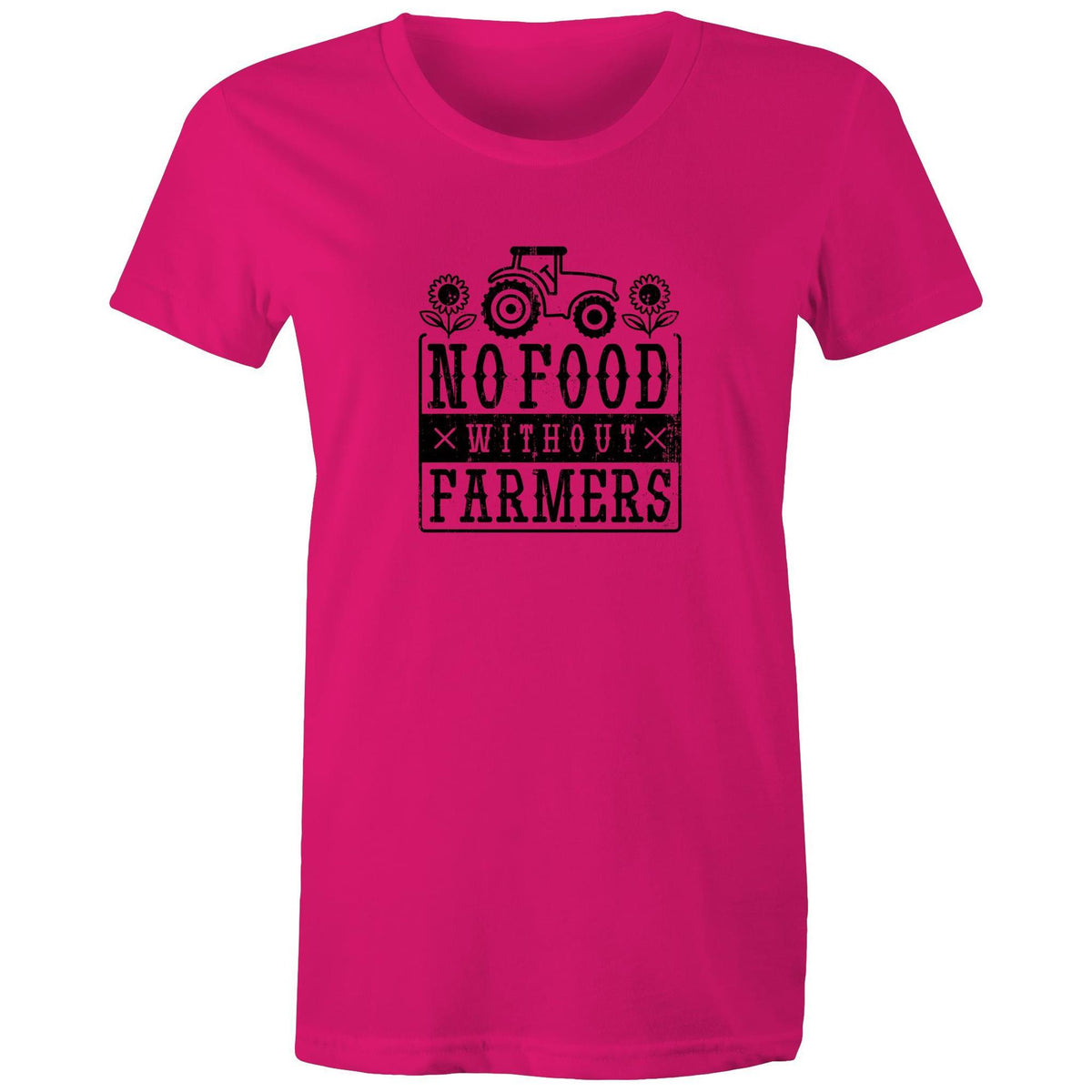 Women's No Food Without Farmers T-shirt