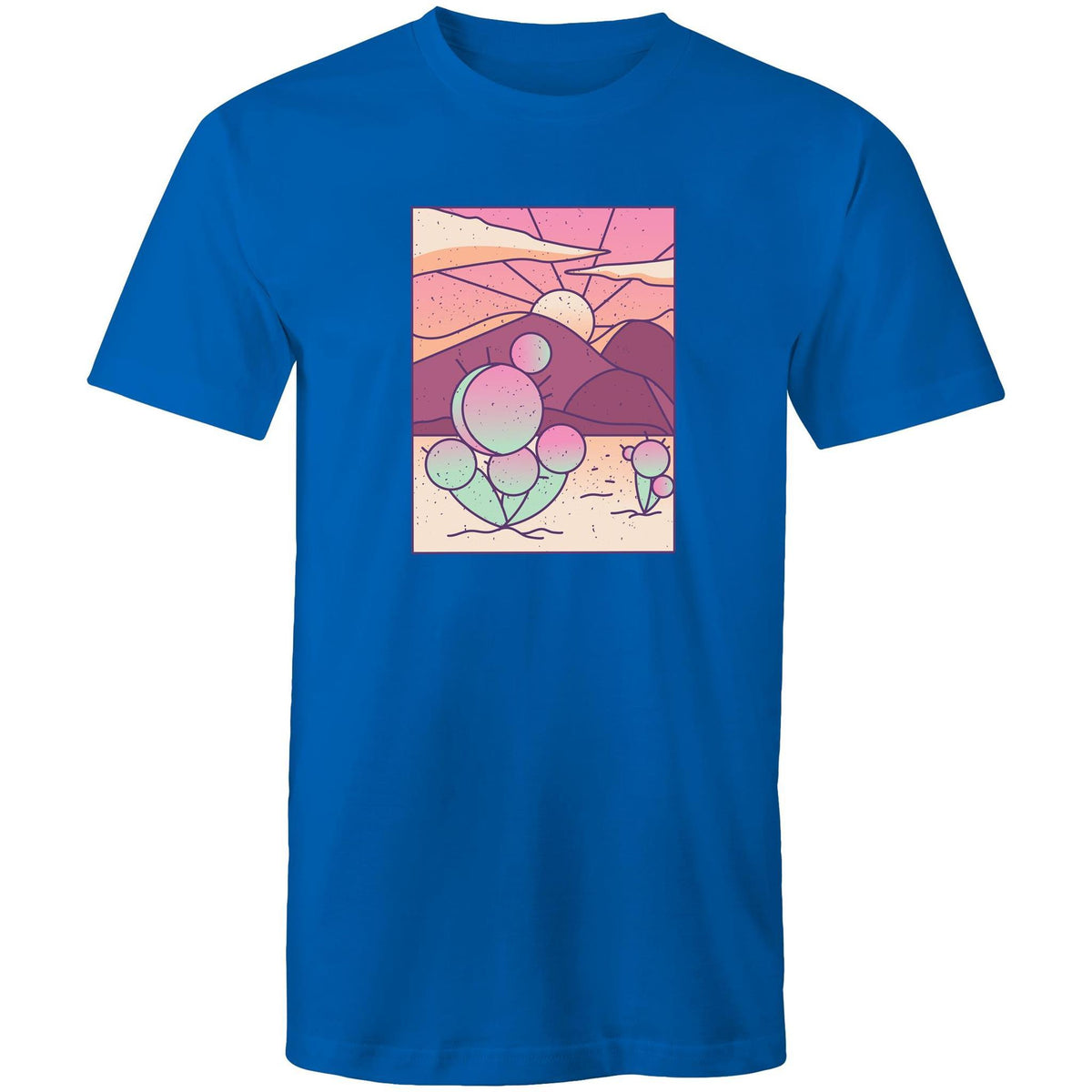 Men's Desert Landscape Art T-shirt