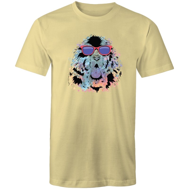 Men's Abstract Dog And Sunglasses T-shirt