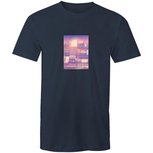 Men's Vaporwave City T-shirt