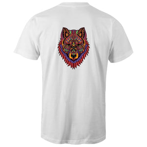 Men's Mandala Wolf T-shirt