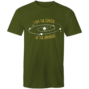 Men's I Am The Center Of The Universe T-shirt