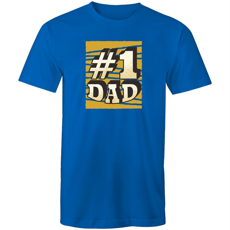 Men's #1 Dad T-shirt