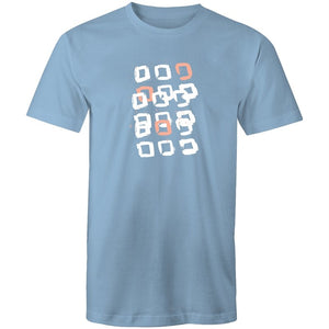 Men's Abstract Boxed T-shirt