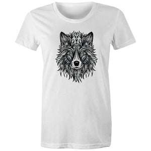 Women's Tribal Wolf T-shirt