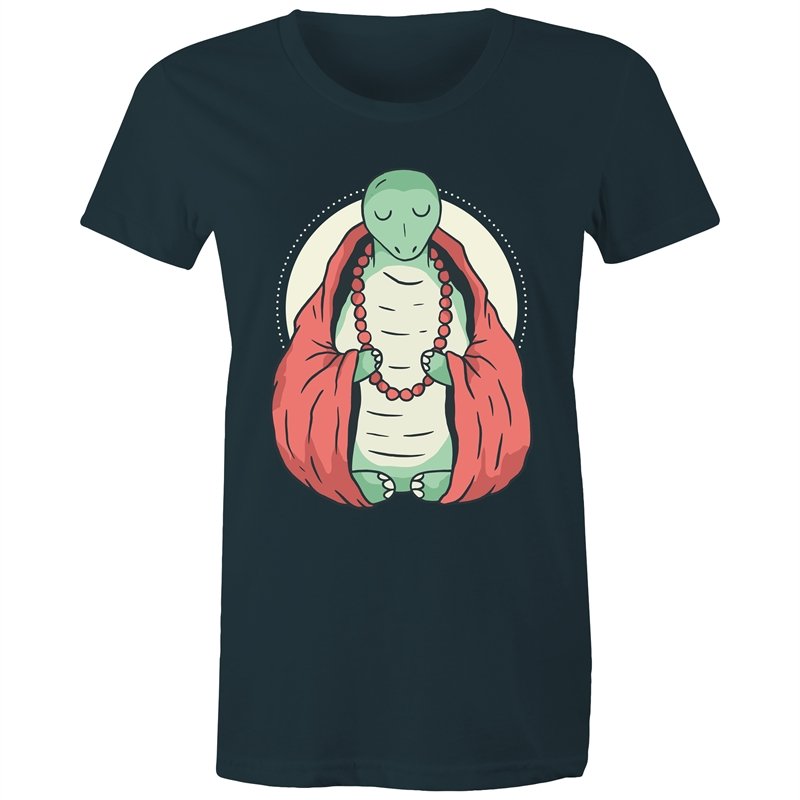 Women's Meditating Turtle T-shirt