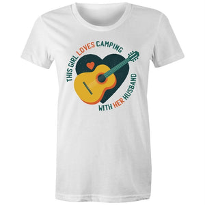 Women's Camping & Music T-shirt