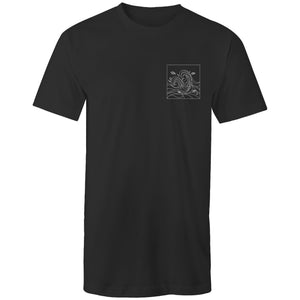 Men's Geometric Ocean Waves T-shirt