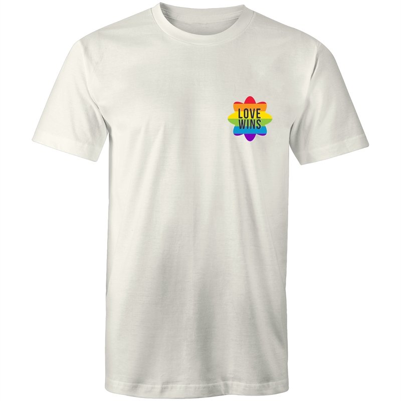 Men's Love Wins Pocket T-shirt