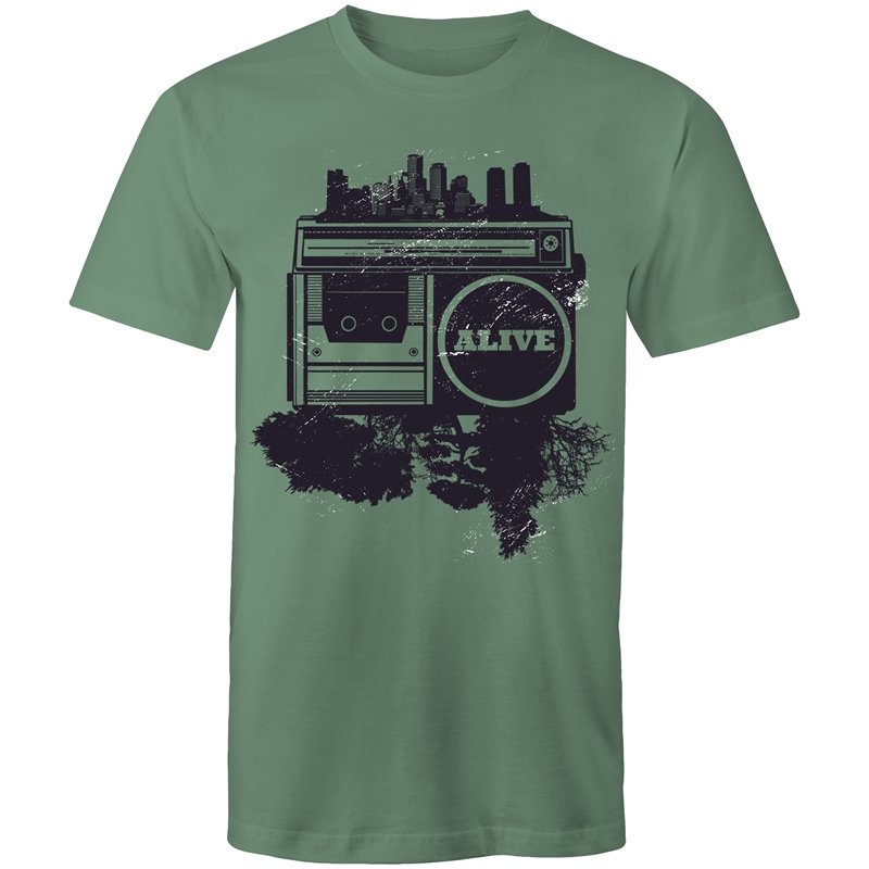 Men's Abstract Music T-shirt