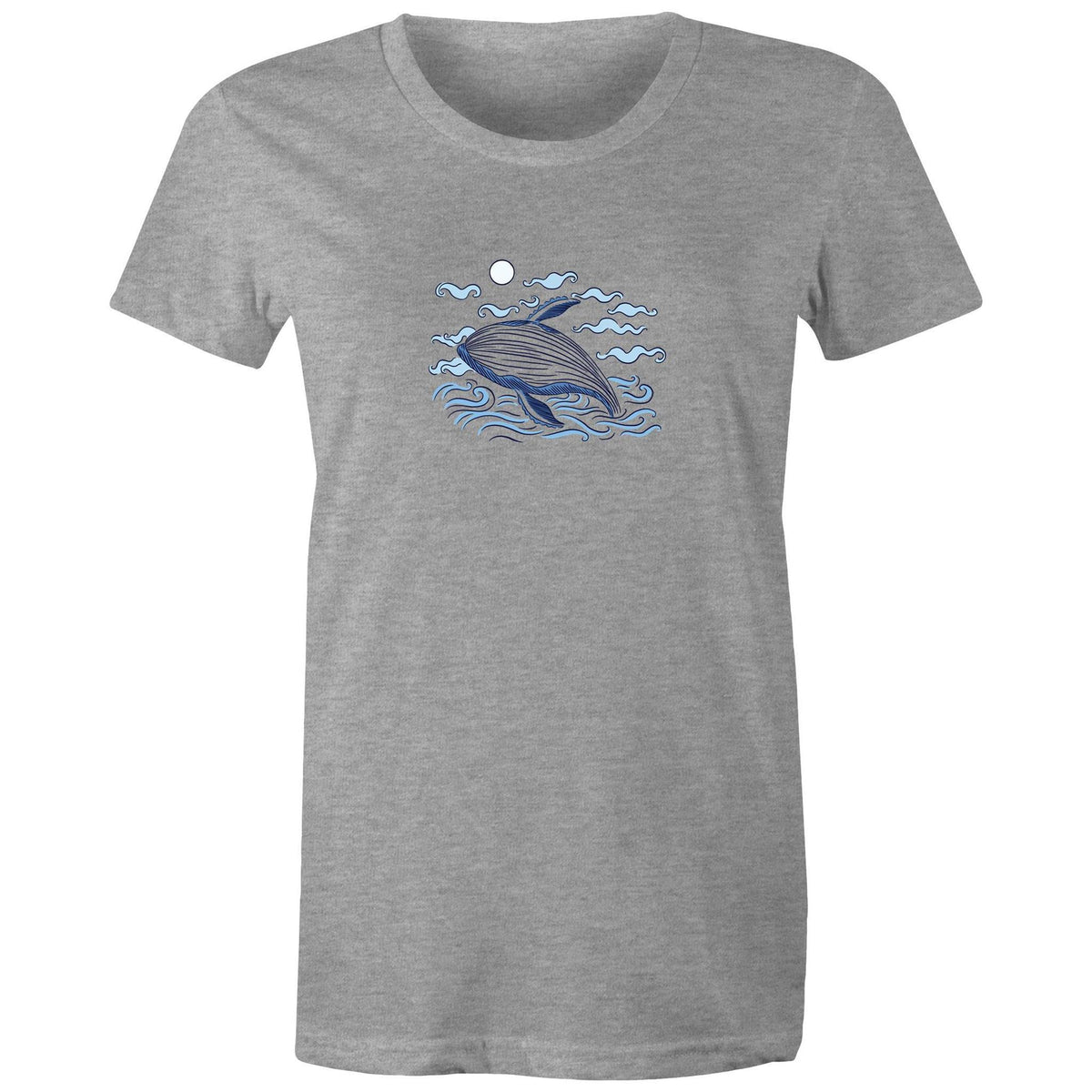 Women's Whale Ocean T-shirt