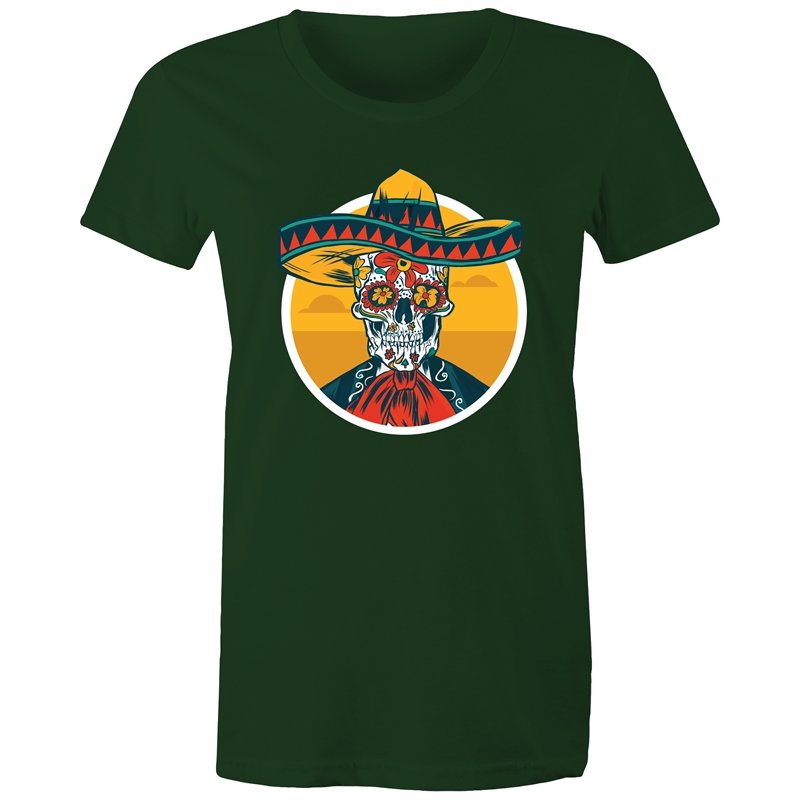 Women's Mexican Sugar Skull T-shirt