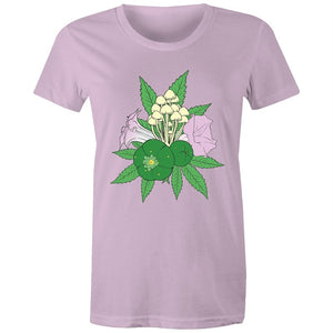 Women's Psychedelic Plants T-shirt