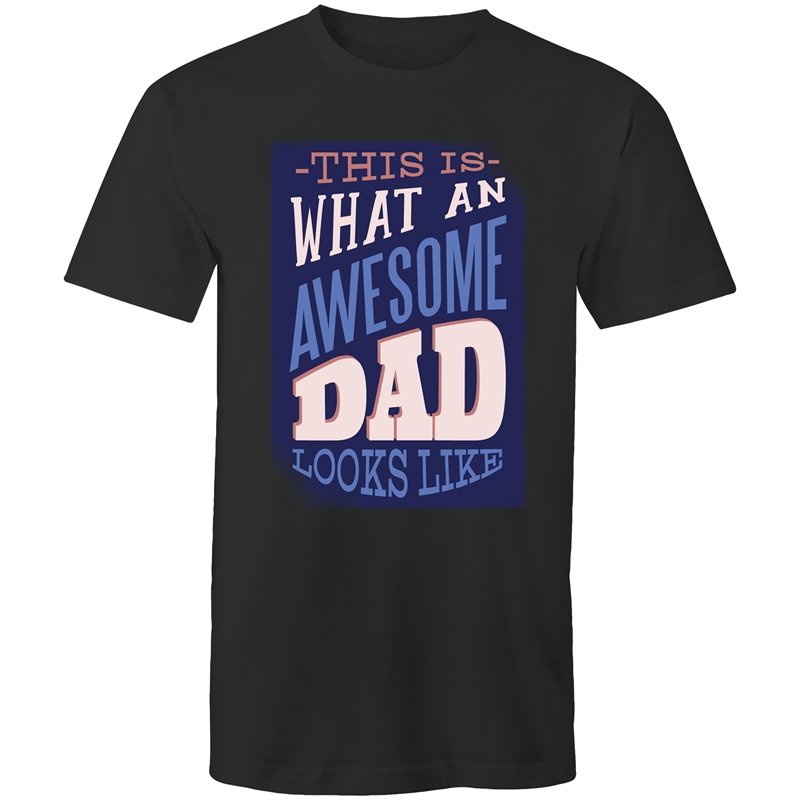Men's This Is What An Awesome Dad Looks Like T-shirt