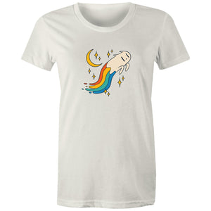Women's Rainbow Cat T-shirt