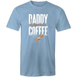 Men's Daddy Loves Coffee T-shirt