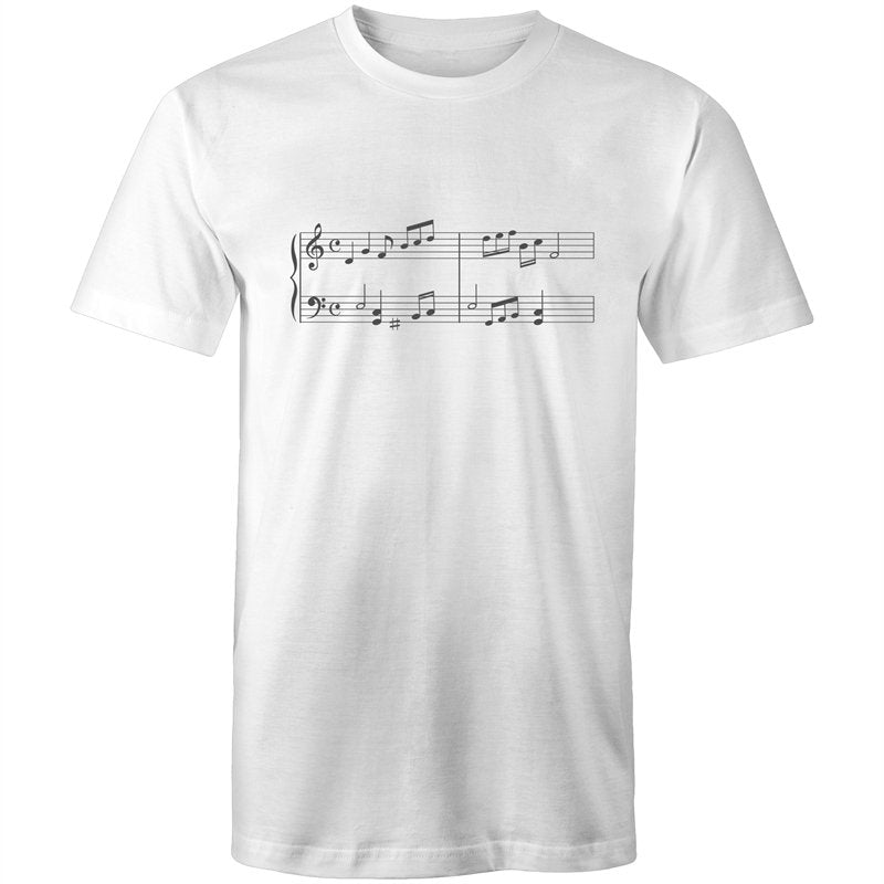 Men's Music Sheet T-shirt