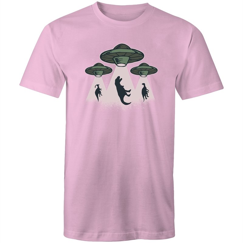 Men's Alien Dinosaur Abduction T-shirt