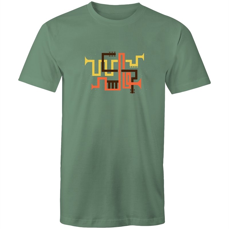 Men's Abstract Trumpet T-shirt