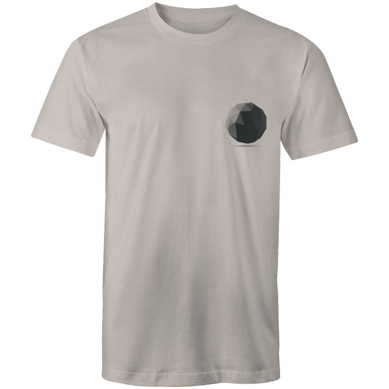 Men's Lineal Globe With Rhino Back T-shirt