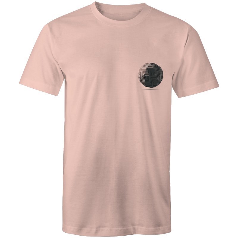 Men's Lineal Globe With Rhino Back T-shirt