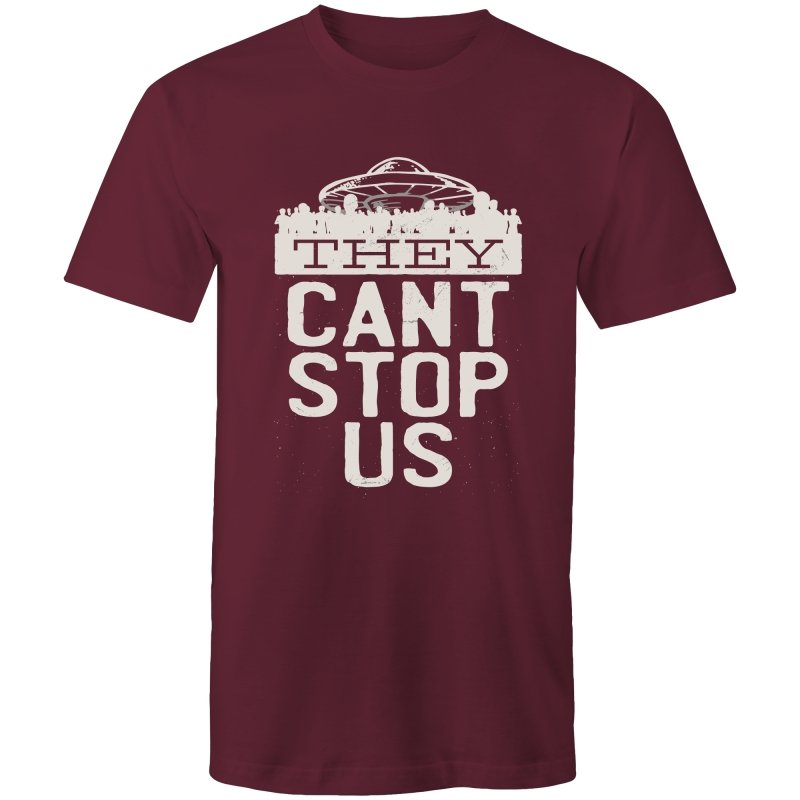 Men's Funny They Can't Stop Us T-shirt
