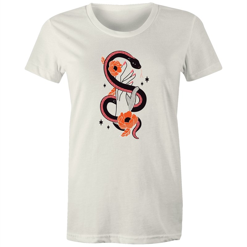 Women's Caduceus Hand Styled T-shirt