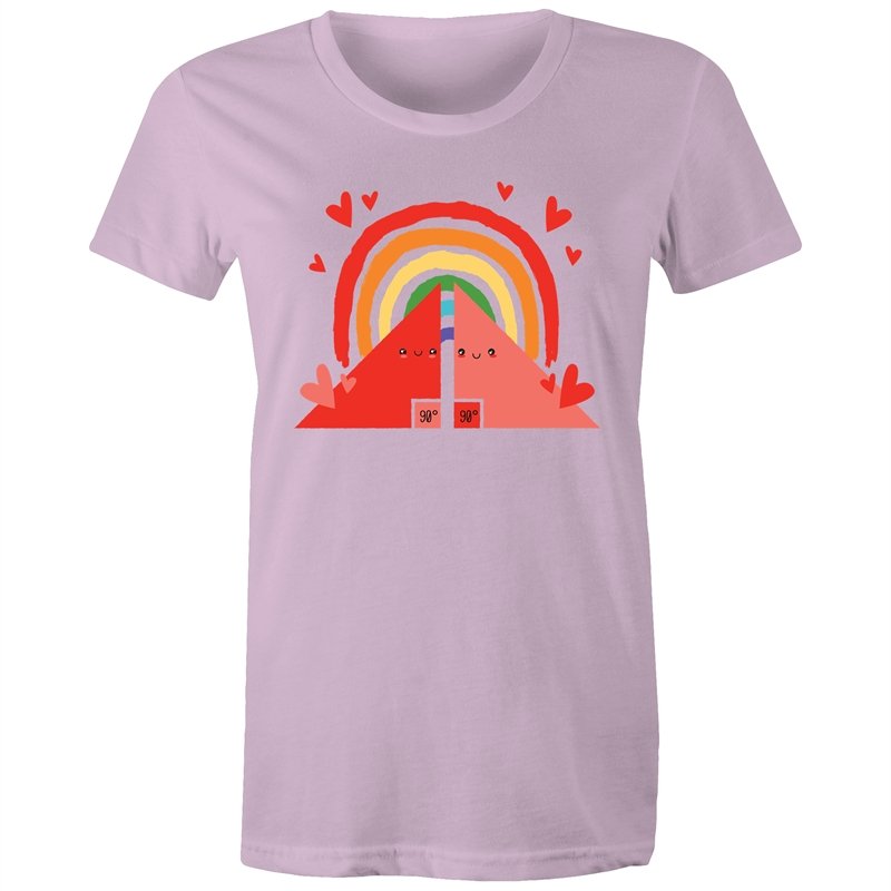 Women's Soul Mate Rainbow T-shirt