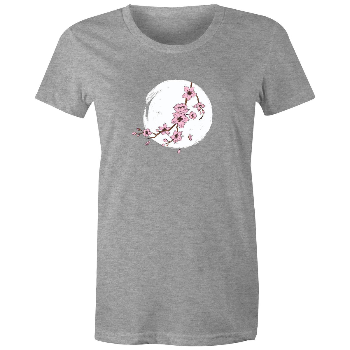 Women's Cherry Blossom Moon T-shirt