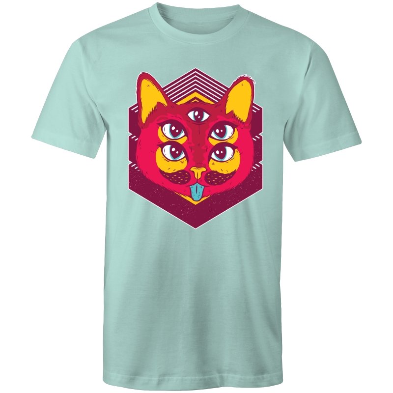 Men's Psychedelic Cat Eyes T-shirt