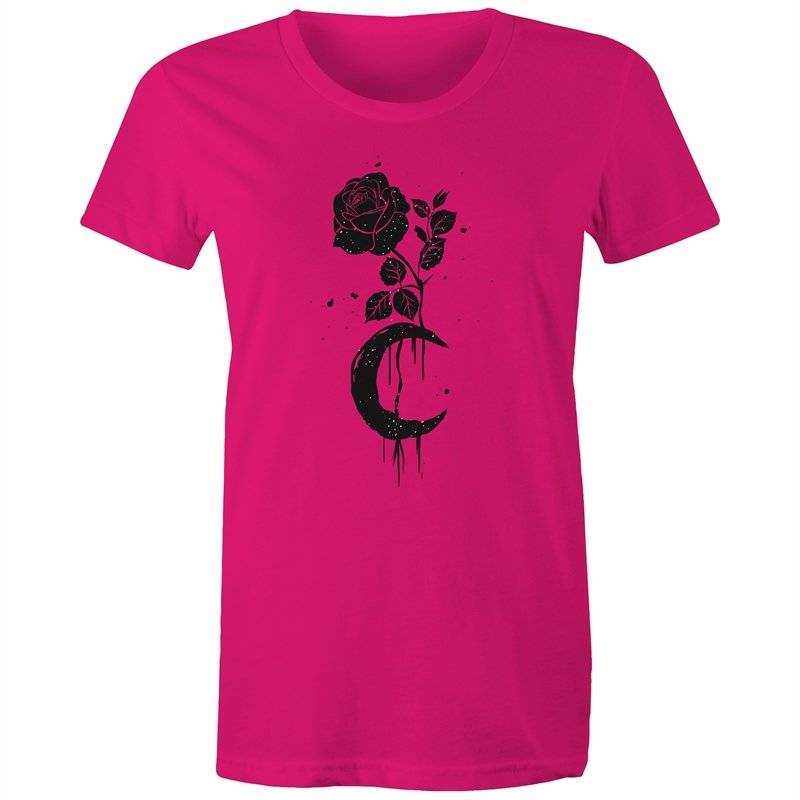 Women's Moonlit Rose T-shirt