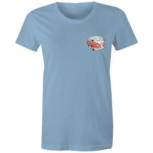 Women's Hippie Kombi Pocket T-shirt