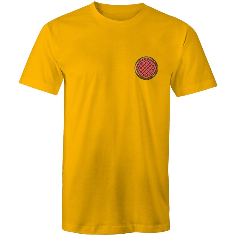 Men's Army Red Pocket Logo T-shirt