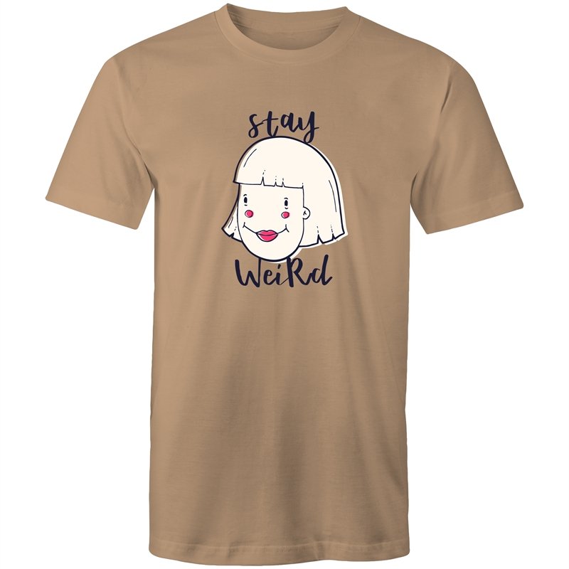 Men's Stay Weird Pop T-shirt