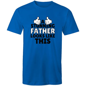 Men's Stunning Father Funny T-shirt