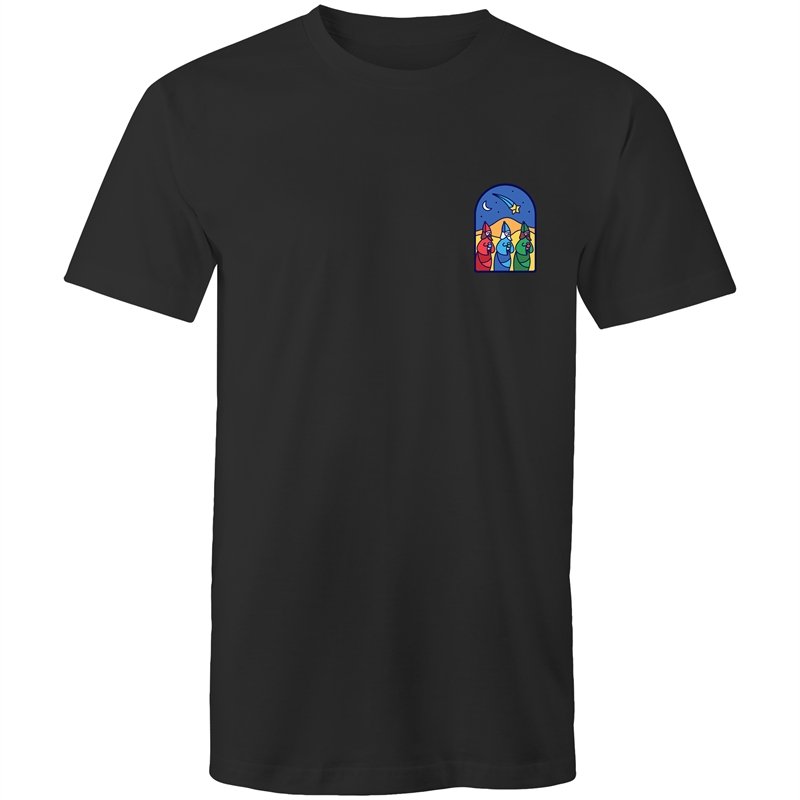 Men's Three Wise Men Pocket T-shirt