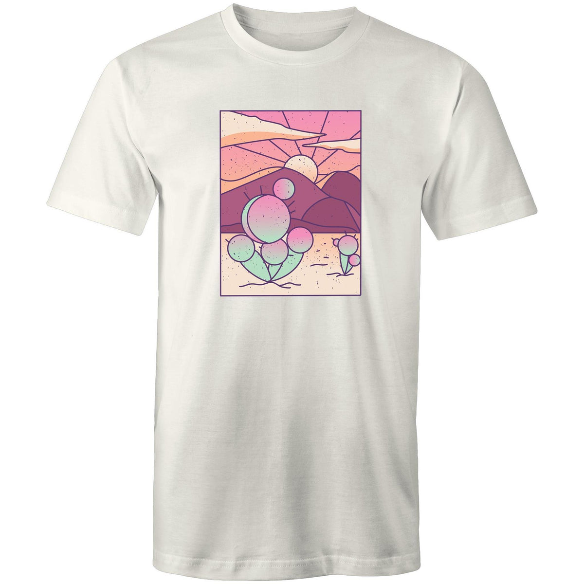 Men's Desert Landscape Art T-shirt
