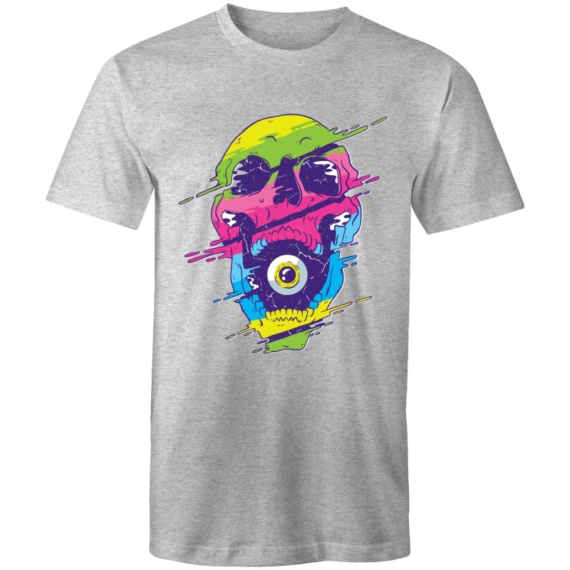 Men's Psychedelic Skull Speaker T-shirt