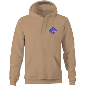 Purple Waves Hippie House Hoodie Sweatshirt