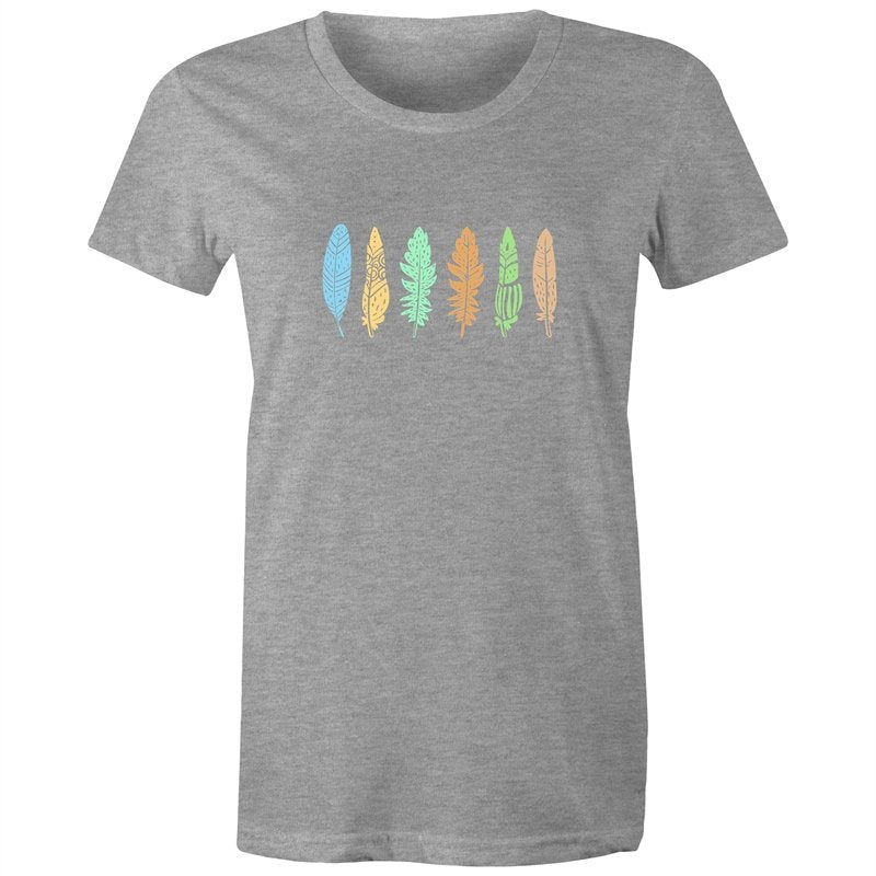 Women's Feather Print T-shirt