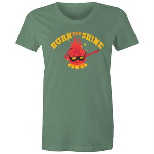 Women's Burn And Shine T-shirt