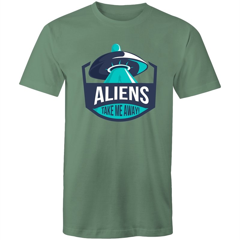 Men's Aliens Take Me Away T-shirt