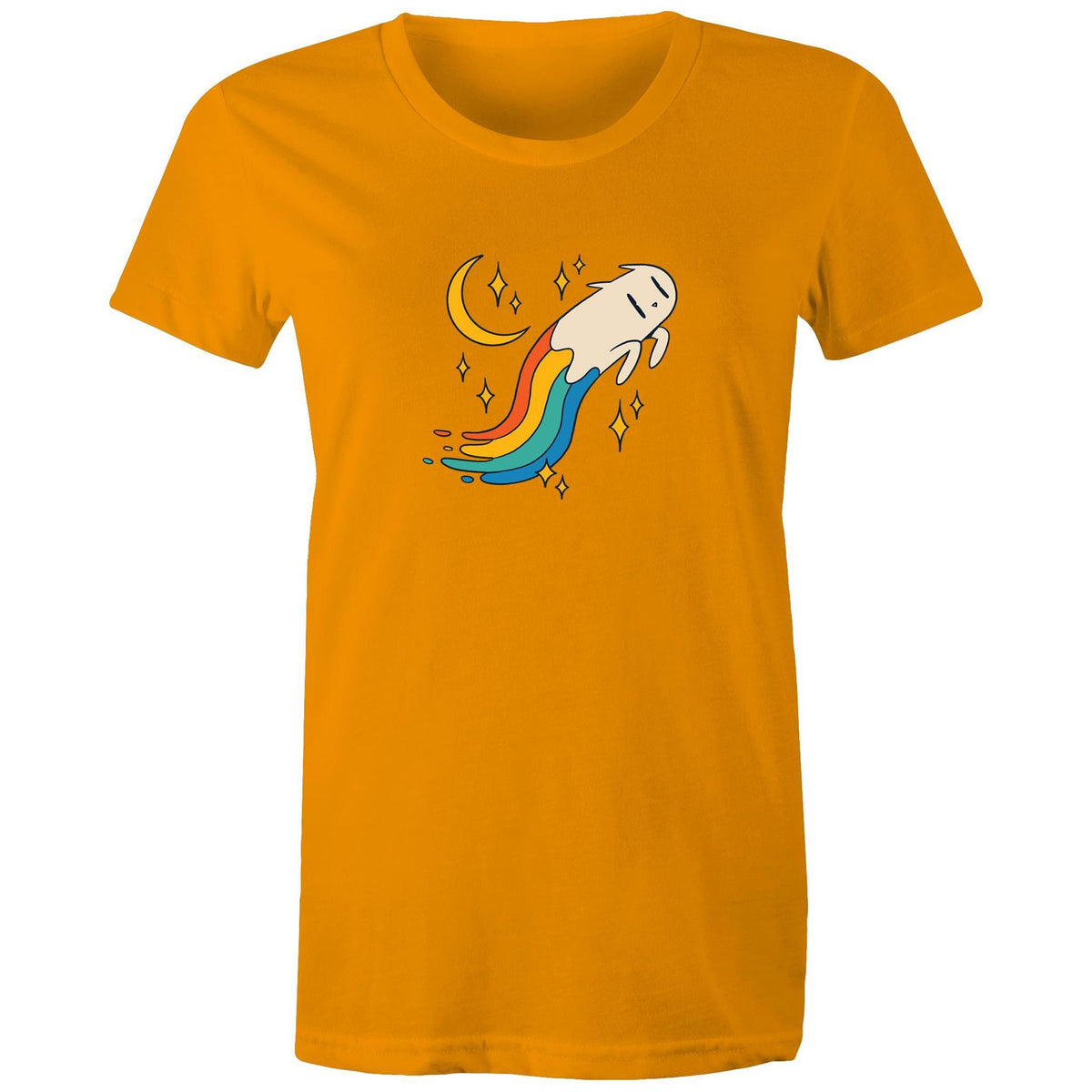Women's Rainbow Cat T-shirt