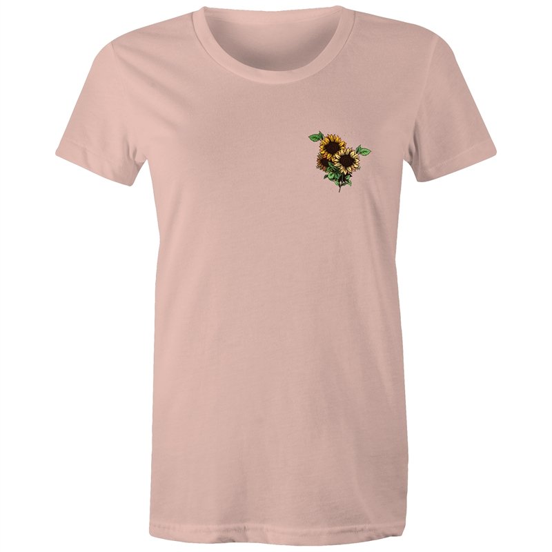 Women's Sunflower Pocket T-shirt
