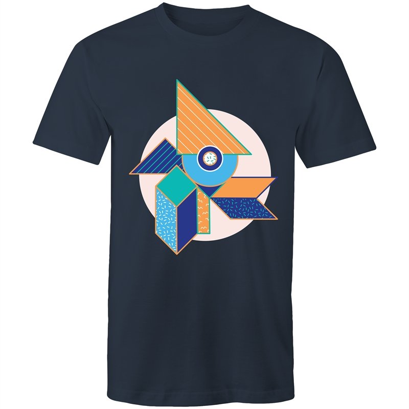 Men's Abstract Cubism T-shirt