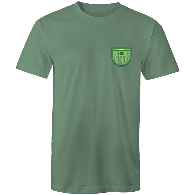 Men's Earth Day Green Logo T-shirt