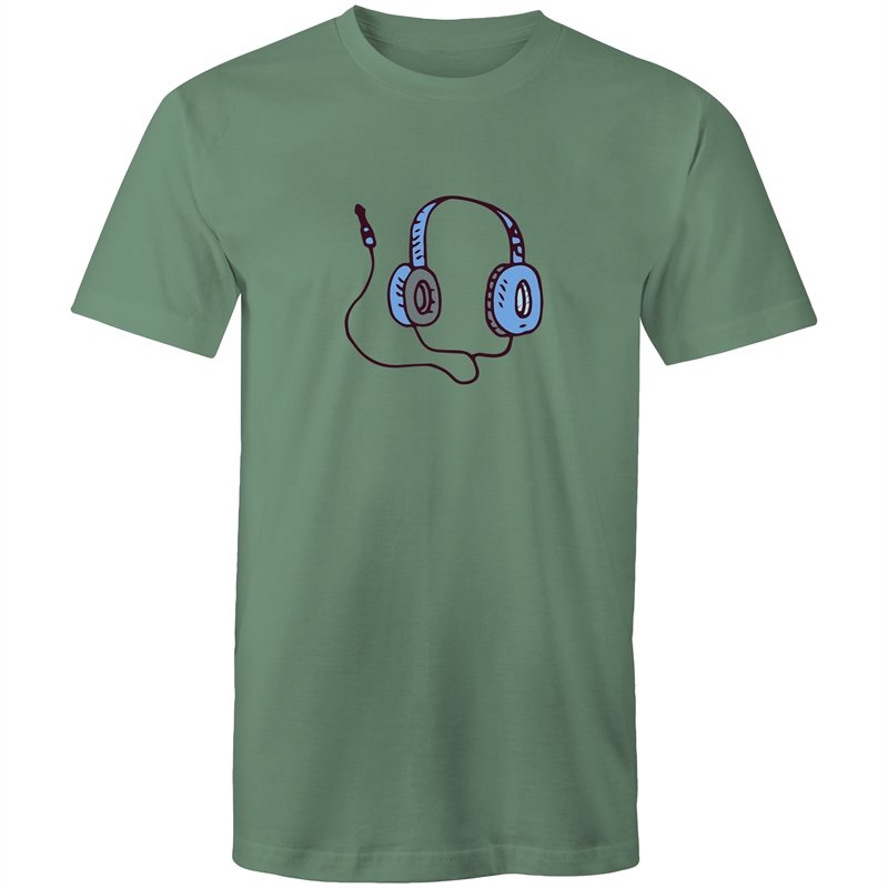 Men's Headphone Doodle T-shirt