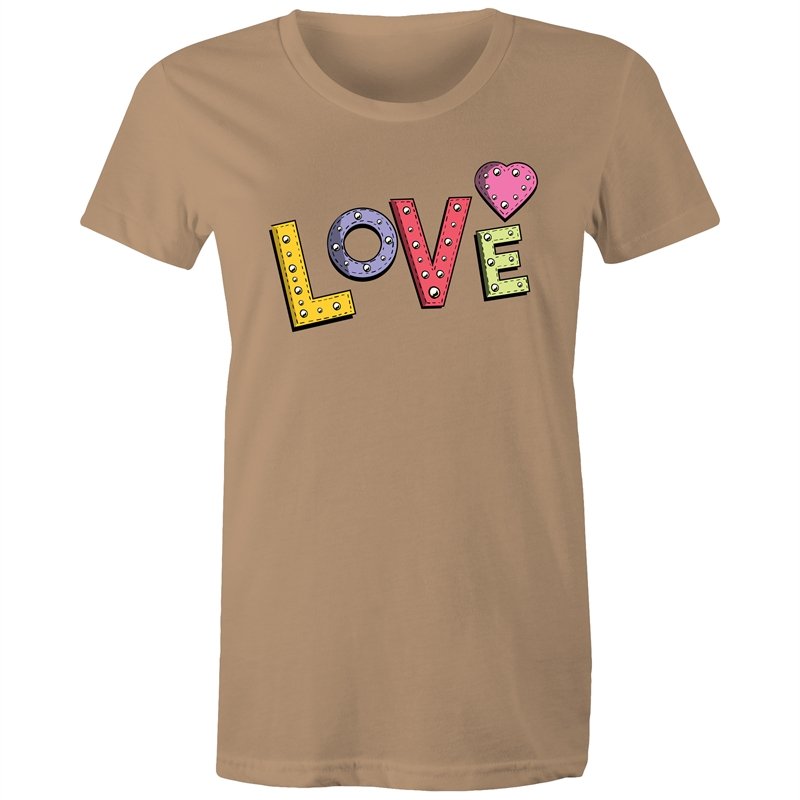 Women's Love Sign T-shirt